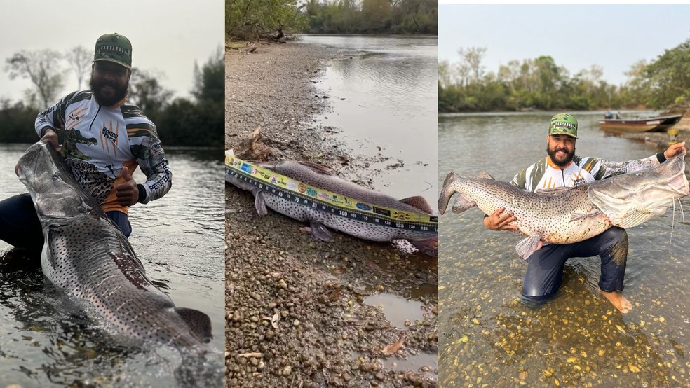 Pescaria rendeu maior feito para o pescador.  Foto: Arquivo pessoal