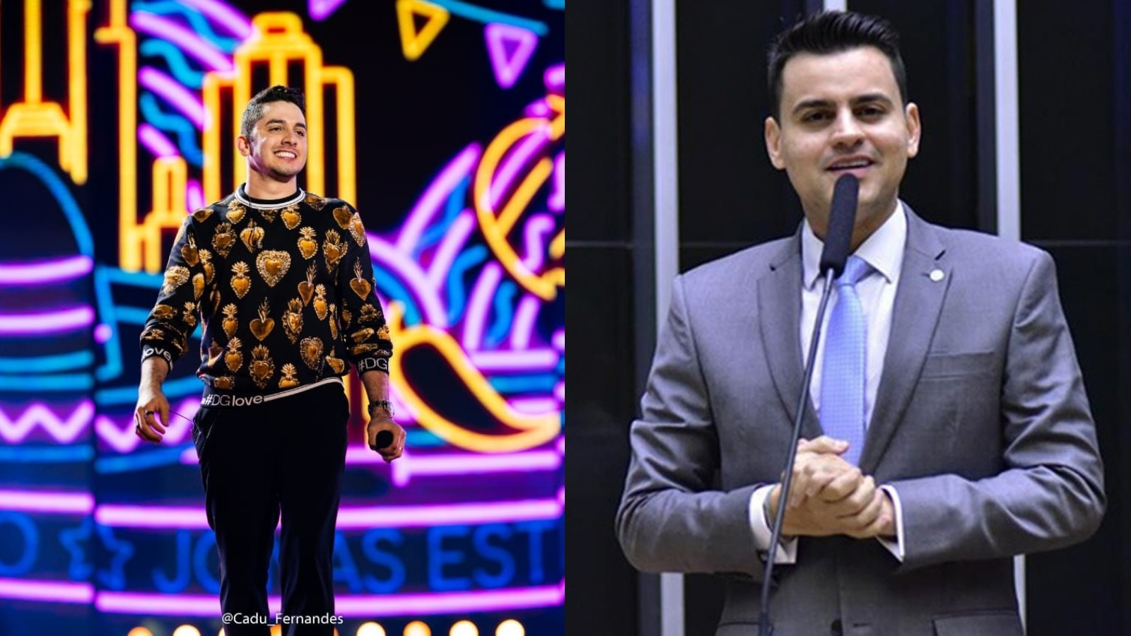 Deputado Yury do Paredão enviou emendas para shows de Jonas Esticado, que é sócio do parlamentar