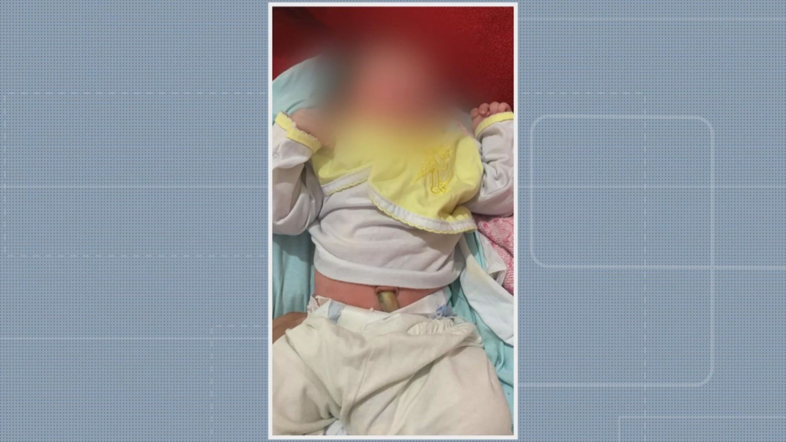 Bebê encontrado em saco plástico na Bahia recebe alta hospitalar e é levado para casa de acolhimento