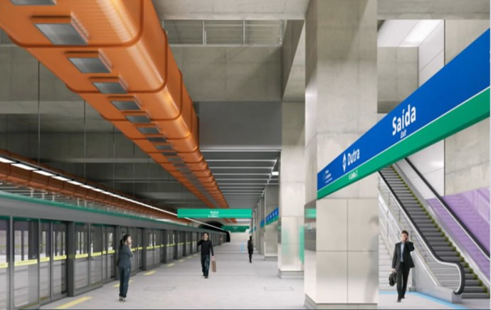 Governo autoriza construção da 1ª estação de Metrô fora do município de SP, em Guarulhos