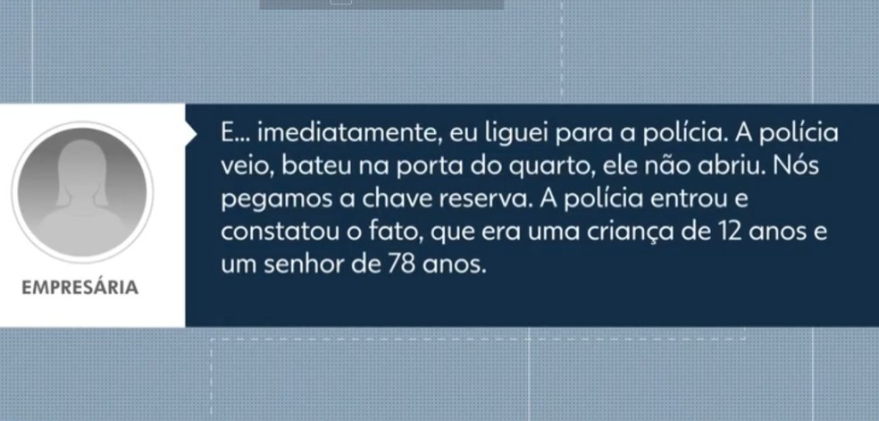 Idoso teria se negado a abrir a porta do quarto — Foto: Reprodução/TV Bahia