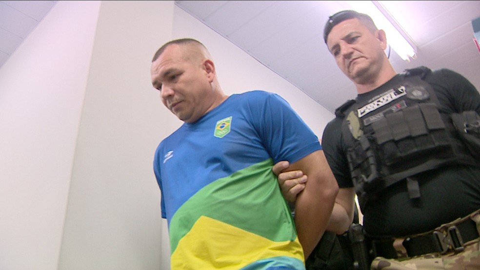 Técnico suspeito de abusar atletas adolescentes preso em Manaus  — Foto: Rede Amazônica