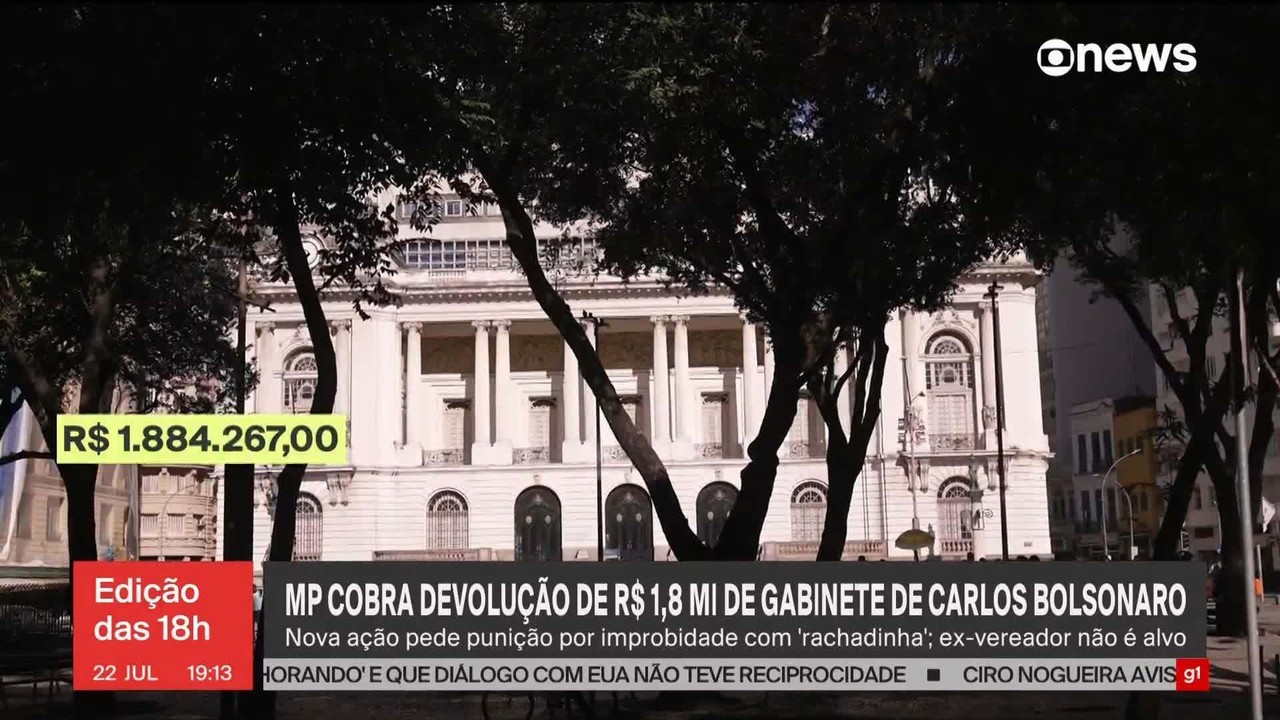 Rachadinha: MPRJ acusa 7 ex-servidores do gabinete de Carlos Bolsonaro de improbidade e pede a devolução de R$ 1,9 milhão