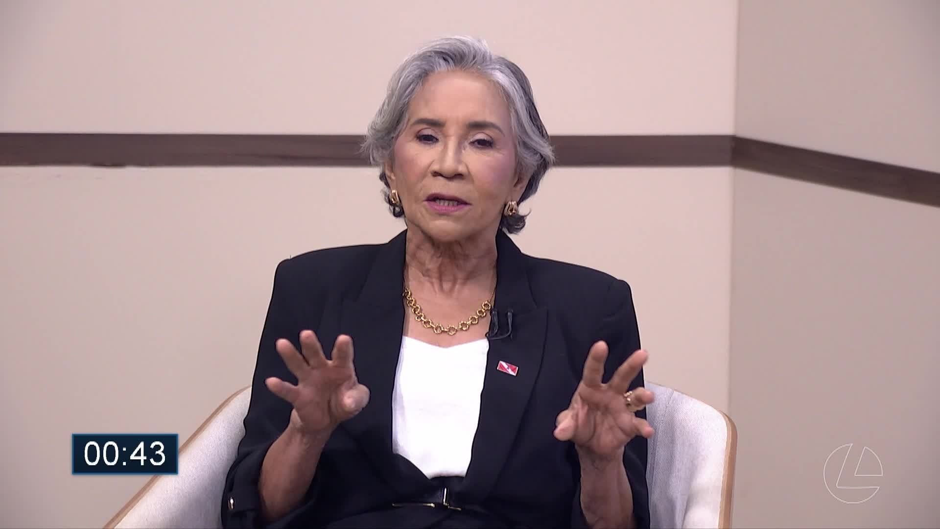 Veja trechos da entrevista com Araceli Lemos, candidata ao governo do Pará
