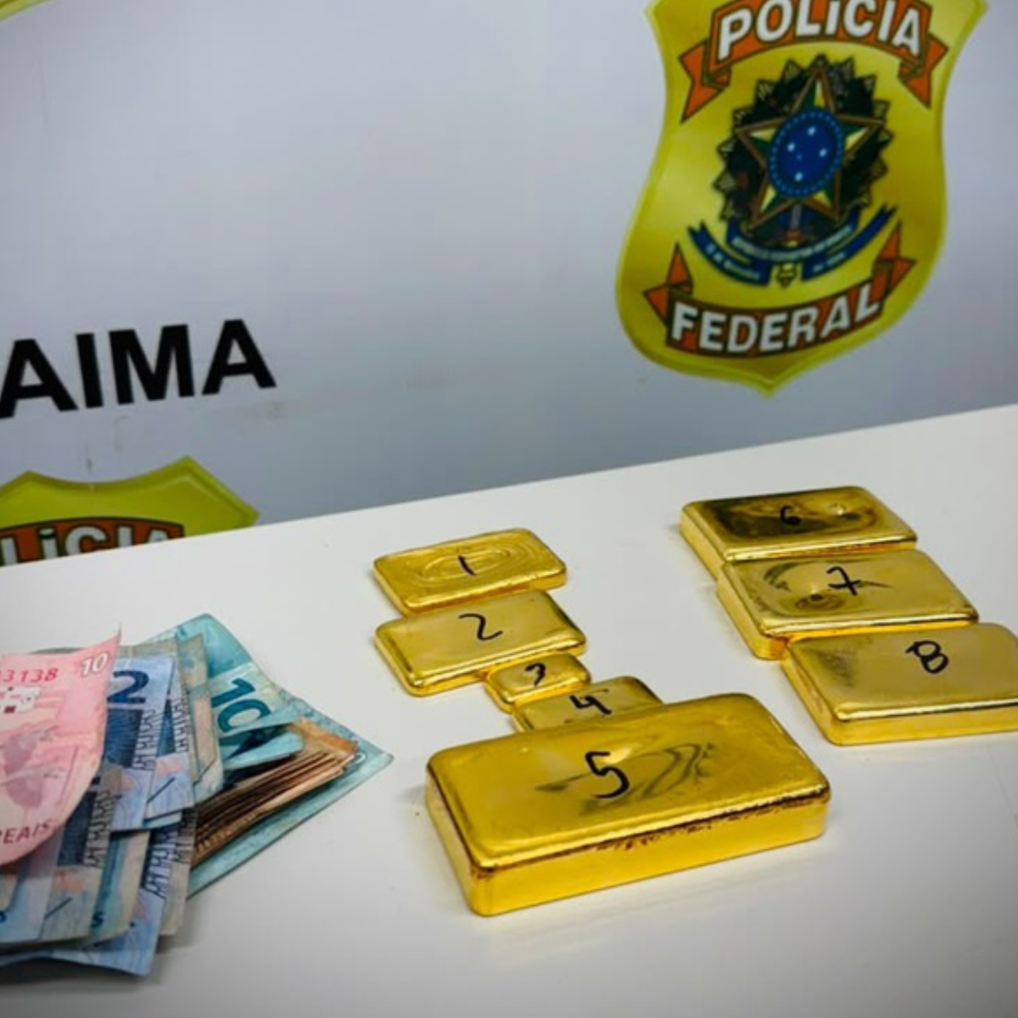 PF apreende 3,7 kg de ouro em operação contra garimpo ilegal na Raposa Serra do Sol