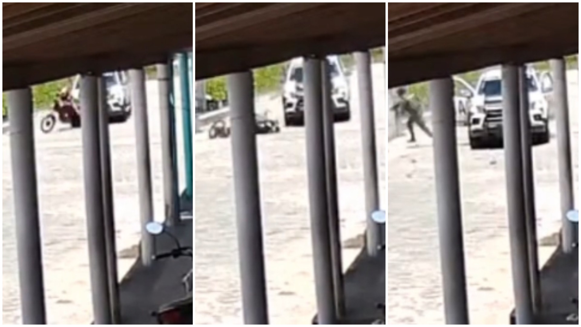 Motociclista é preso após tentar fugir da polícia, ser perseguido e derrubado da moto; veja vídeo 