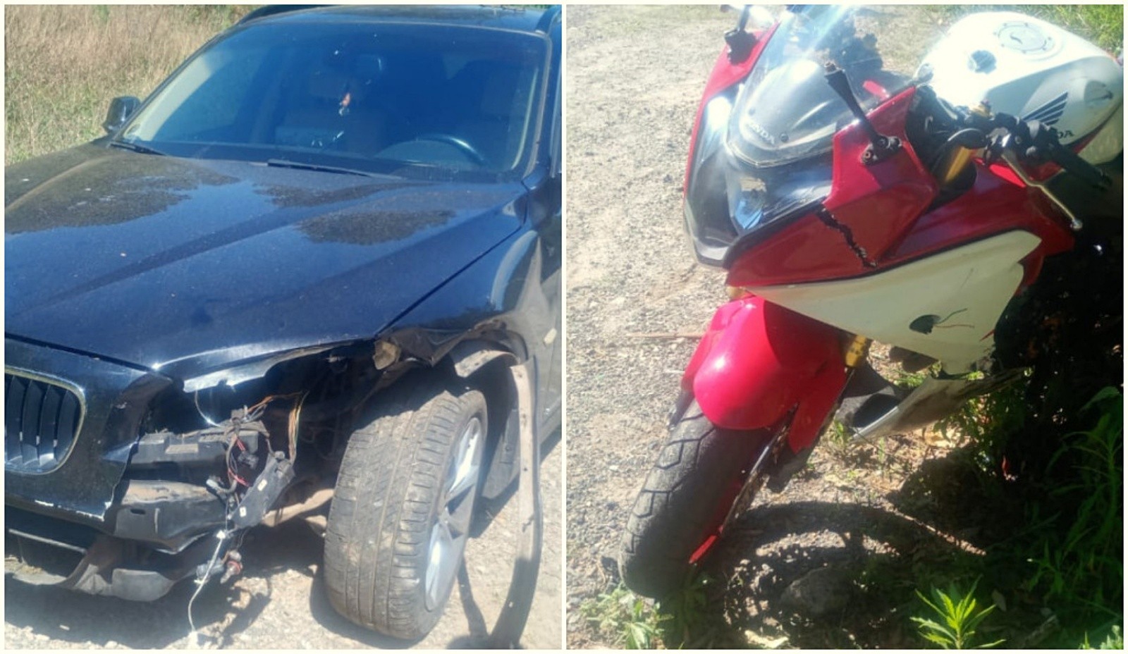 Motociclista morre em batida em rodovia de Delfim Moreira, MG; pai que estava em outra moto também se acidentou
