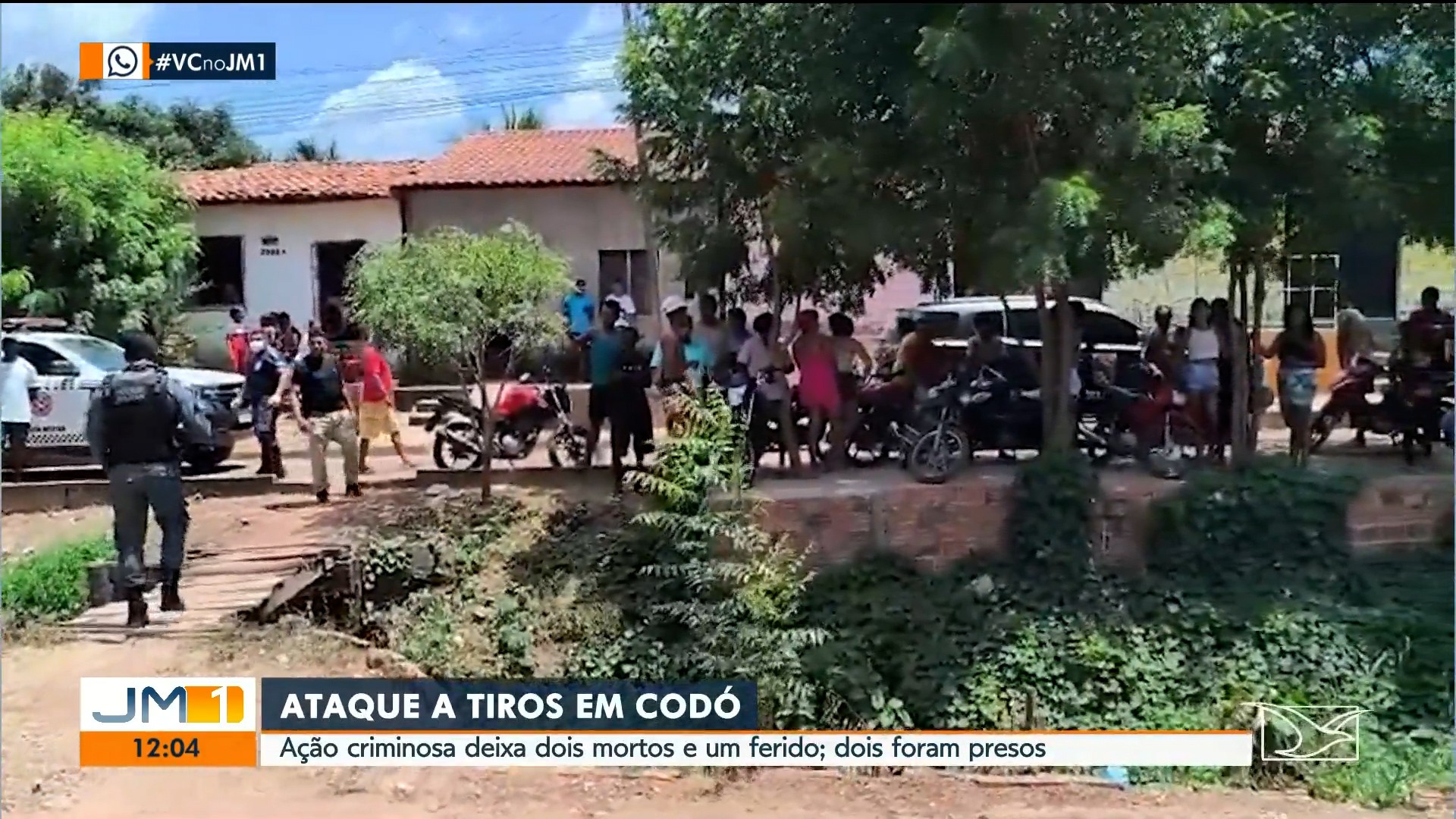 Dois homens são mortos e outro fica ferido em ataque a tiros em Codó