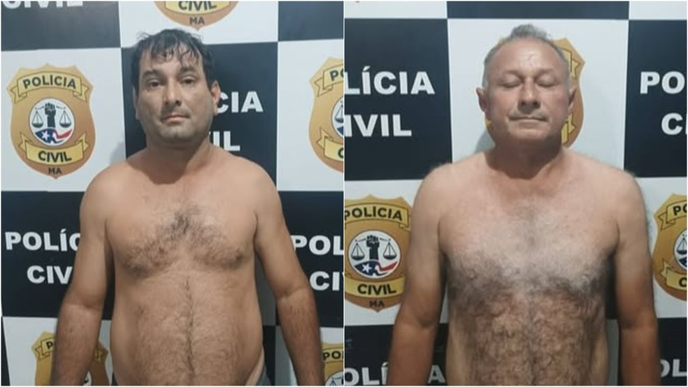 Valdiley (à esquerda) e Antônio são suspeitos de participação no assassinato de Adriana Oliveira — Foto: Reprodução/Redes sociais
