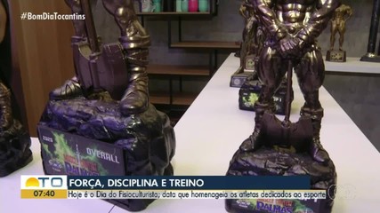 Dia do Fisioculturismo: atletas dedicam tempo e força para praticar o esporte