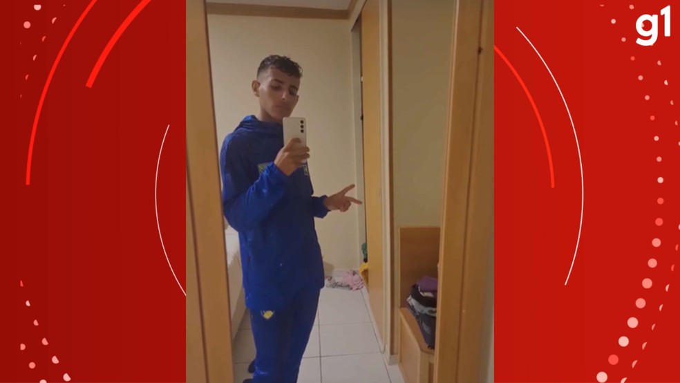 João Pedro Milgarejo, de 17 anos, atleta de remo que sobreviveu a acidente no PR — Foto: Arquivo pessoal