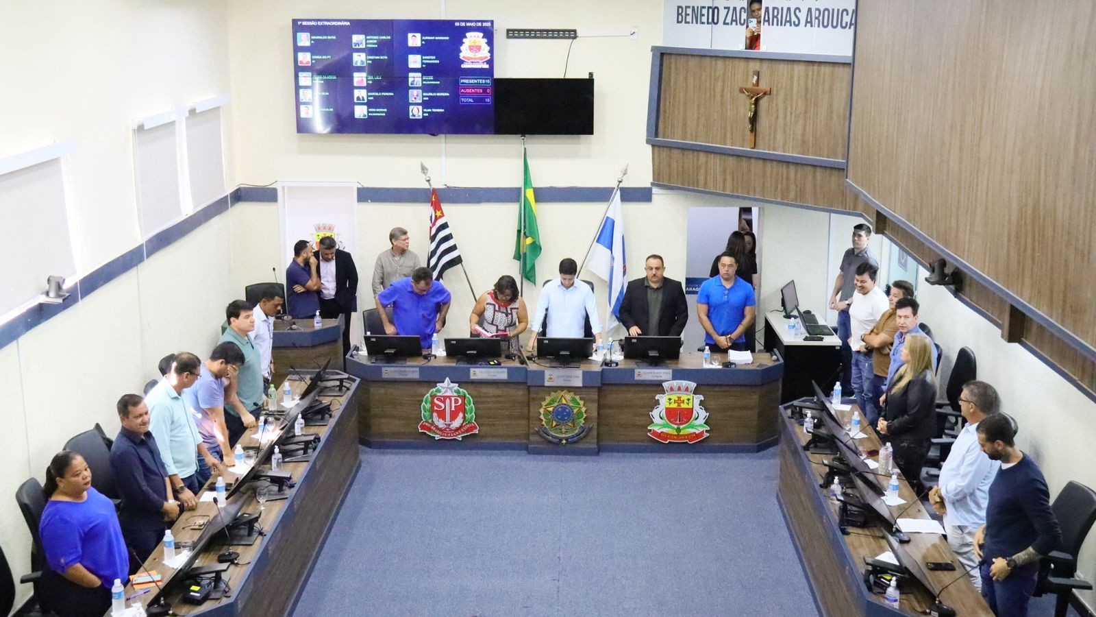 Em sessão extraordinária, Câmara aprova reforma administrativa da Prefeitura de Caraguatatuba 