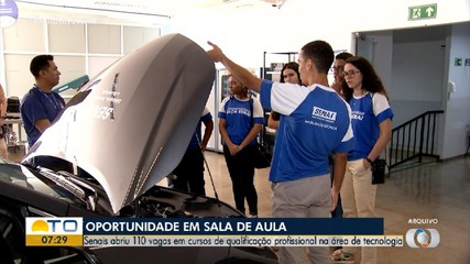 Senai oferece mais de 100 vagas gratuitas de cursos de qualificação profissional