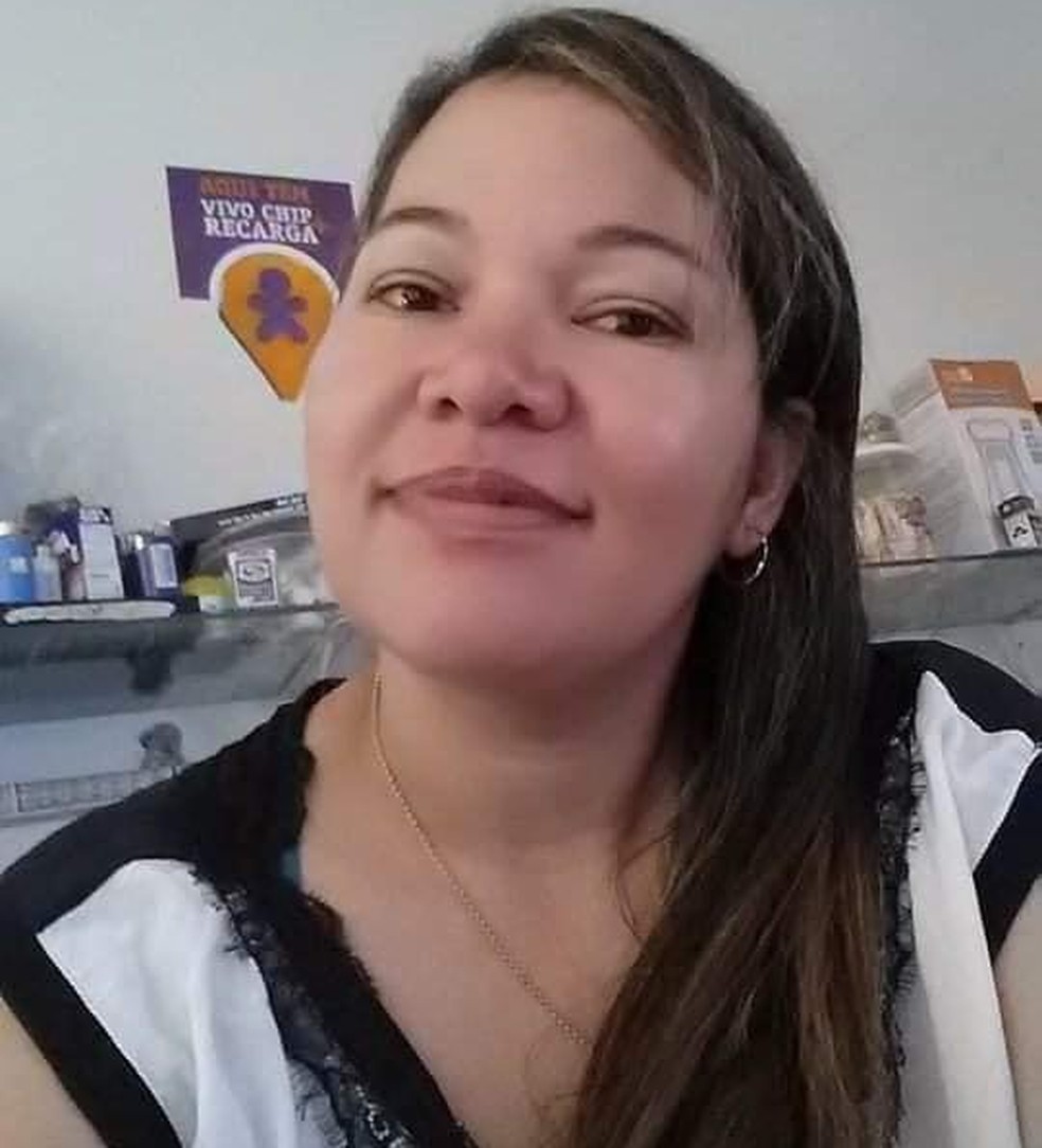Lusdaiara Pereira Lisboa, de 44 anos, foi baleada na cabeça em Rondonópolis — Foto: Arquivo pessoal