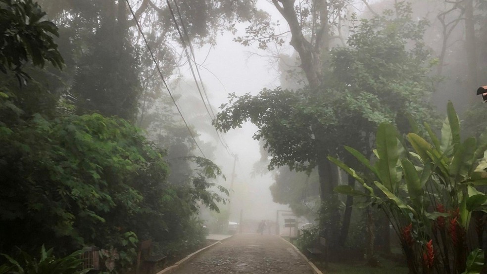 Termômetros no Ceará marcam abaixo dos 20ºC — Foto: Arquivo pessoal