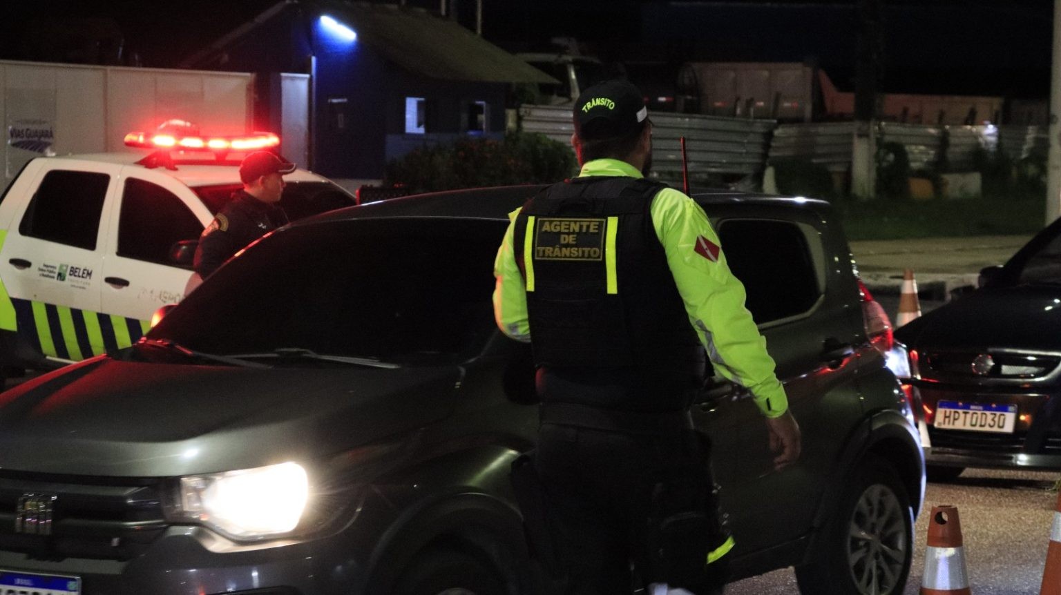 Operação Tolerância Zero em Belém: dois motoristas presos e bafômetro agora com agentes municipais​‌​