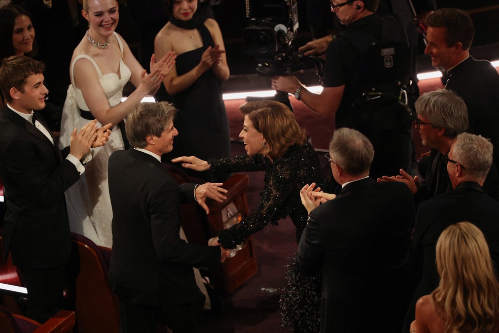 'Ainda estou aqui' leva Oscar de melhor filme internacional — Foto: Carlos Barria/Reuters