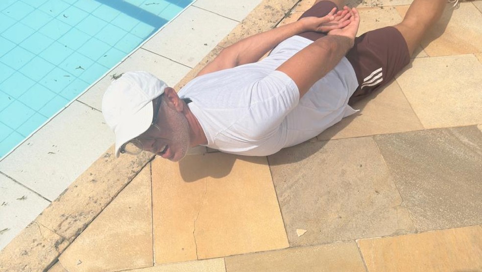 Bicheiro Adilsinho foi preso na manhã desta quinta-feira (26) em Cabo Frio — Foto: Divulgação