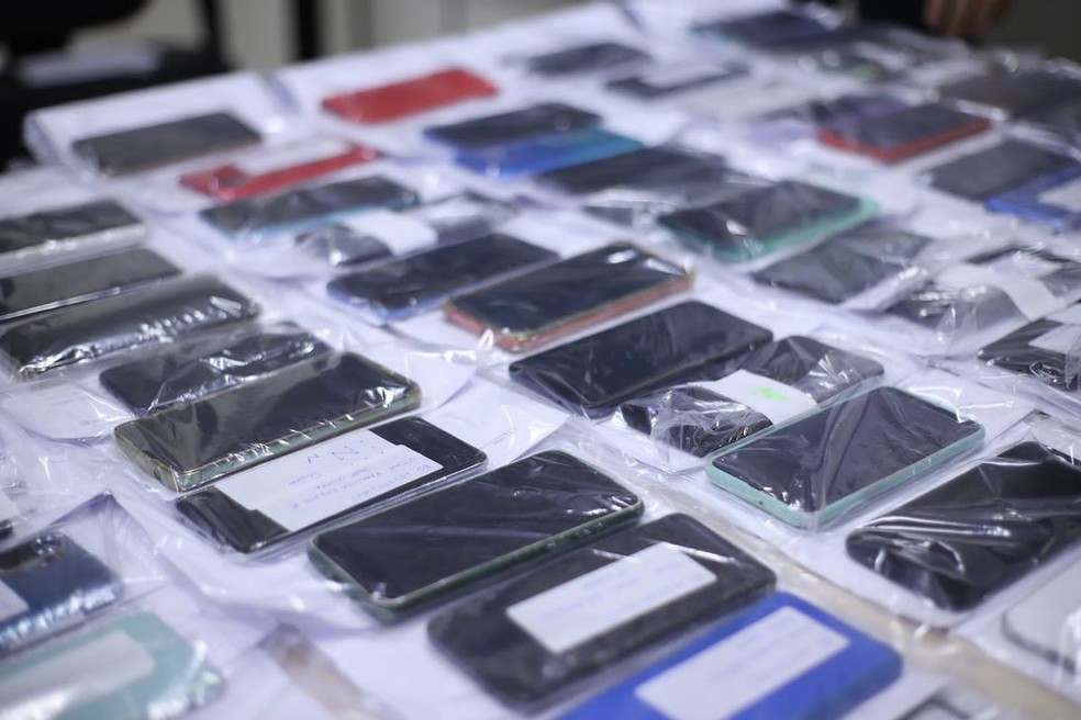 Mais de 160 celulares serão devolvidos segunda-feira (1º) em Teresina; veja lista de convocados — Foto: Divulgação SSP-PI