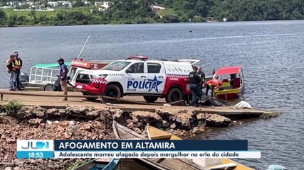 Adolescente morre ao desaparecer em rio de Altamira, no Pará