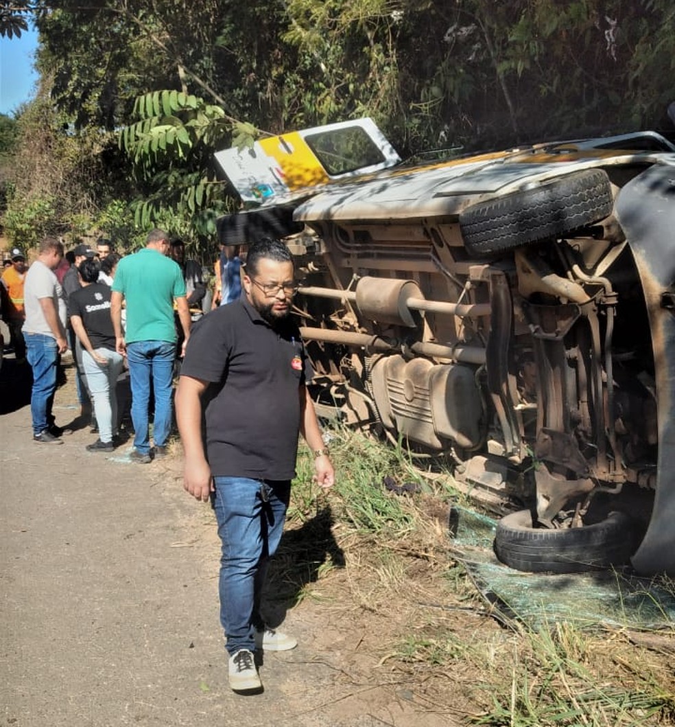 As crianças foram socorridas e enviadas ao hospital de Mar de Espanha — Foto: Divulgação