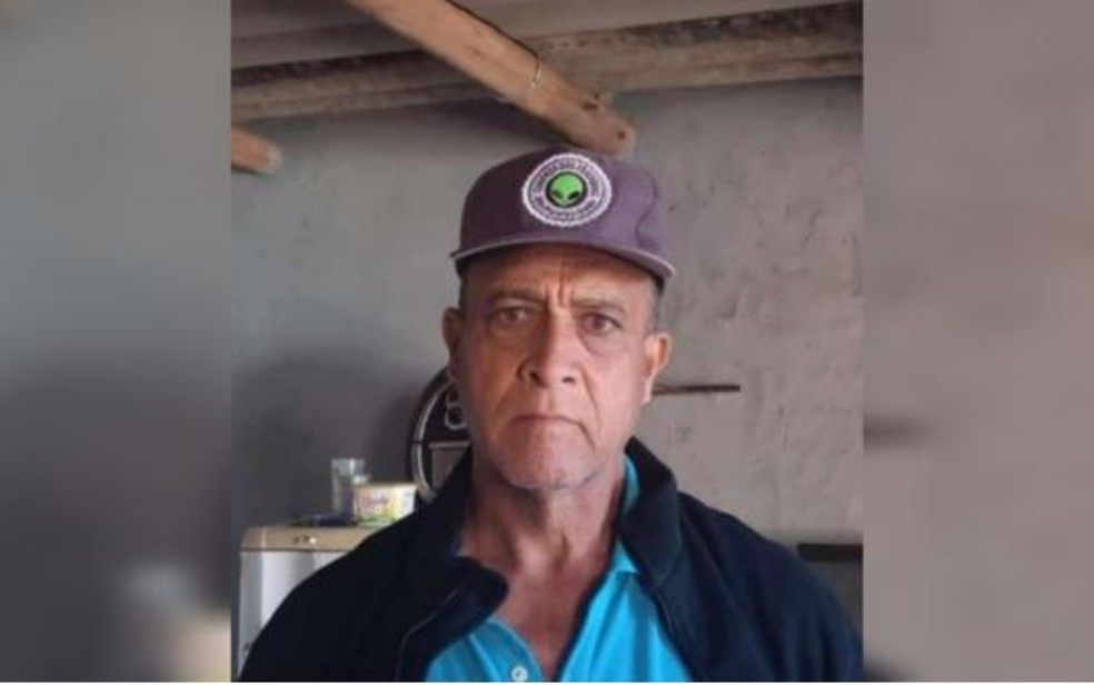 Fazendeiro Anesio Dalvo Szervink, de 60 anos, foi morto a pedradas, em São João d'Aliança, em Goiás — Foto: Arquivo pessoal/Reprodução