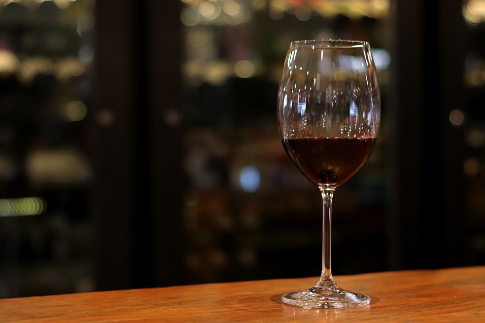 Vinho / Vinhos / Wine / Garrafa de Vinho / Taça de Vinho / Adega climatizada / Vinho Sul de Minas — Foto: Júlia Reis/g1