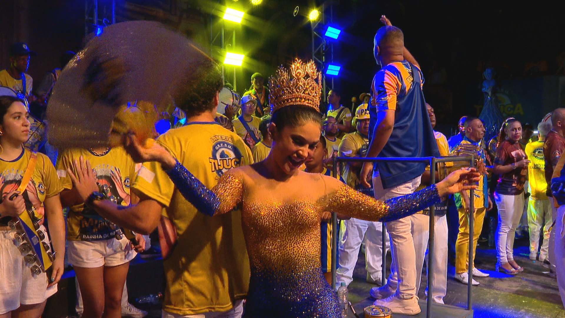 Unidos da Tijuca coroa a rainha Mileide Mihaile e escolhe samba do grupo de Adnet; veja a letra