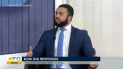 Especialista responde dúvidas dos telespectadores sobre direito a herança
