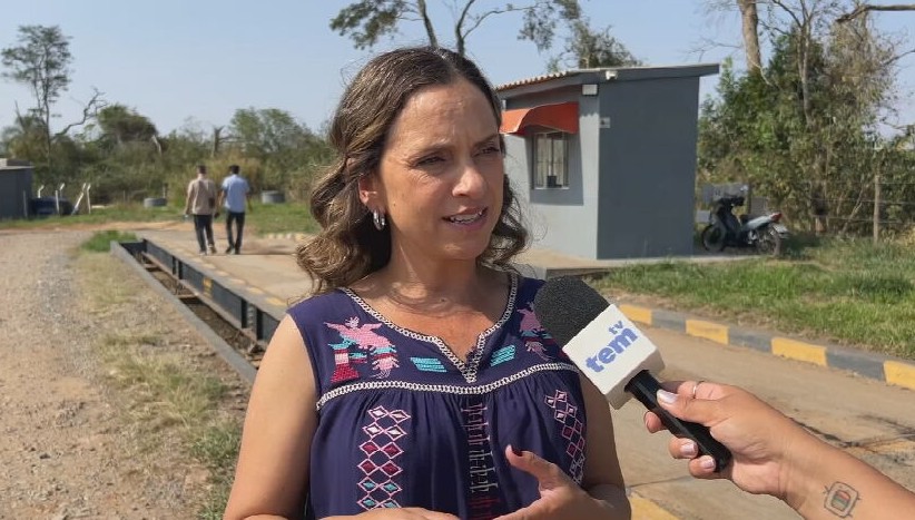 Candidata à Prefeitura de Itapetininga, Paula Granato visita área de transbordo e promete implementar a lei de resíduos sólidos