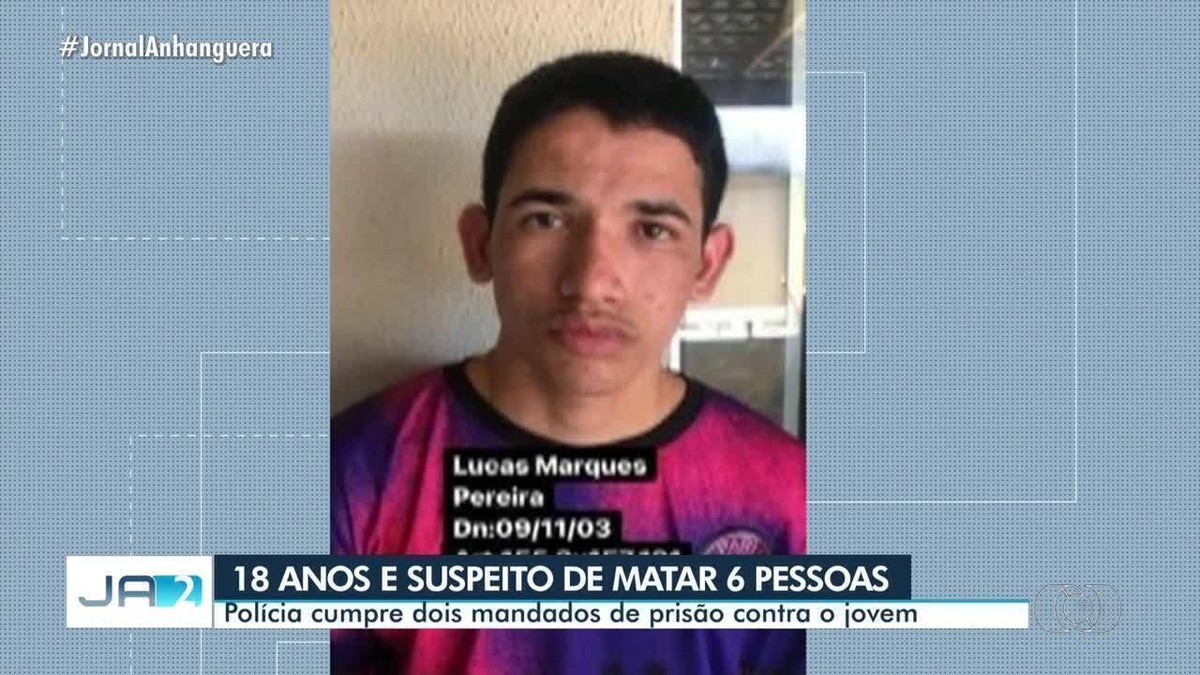 Jovem é Preso Suspeito De Matar Ao Menos Seis Pessoas Na Grande Goiânia