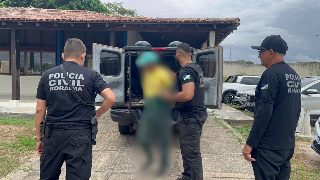 Professor condenado por estuprar e engravidar filha de 14 anos é preso na zona Rural de Boa Vista