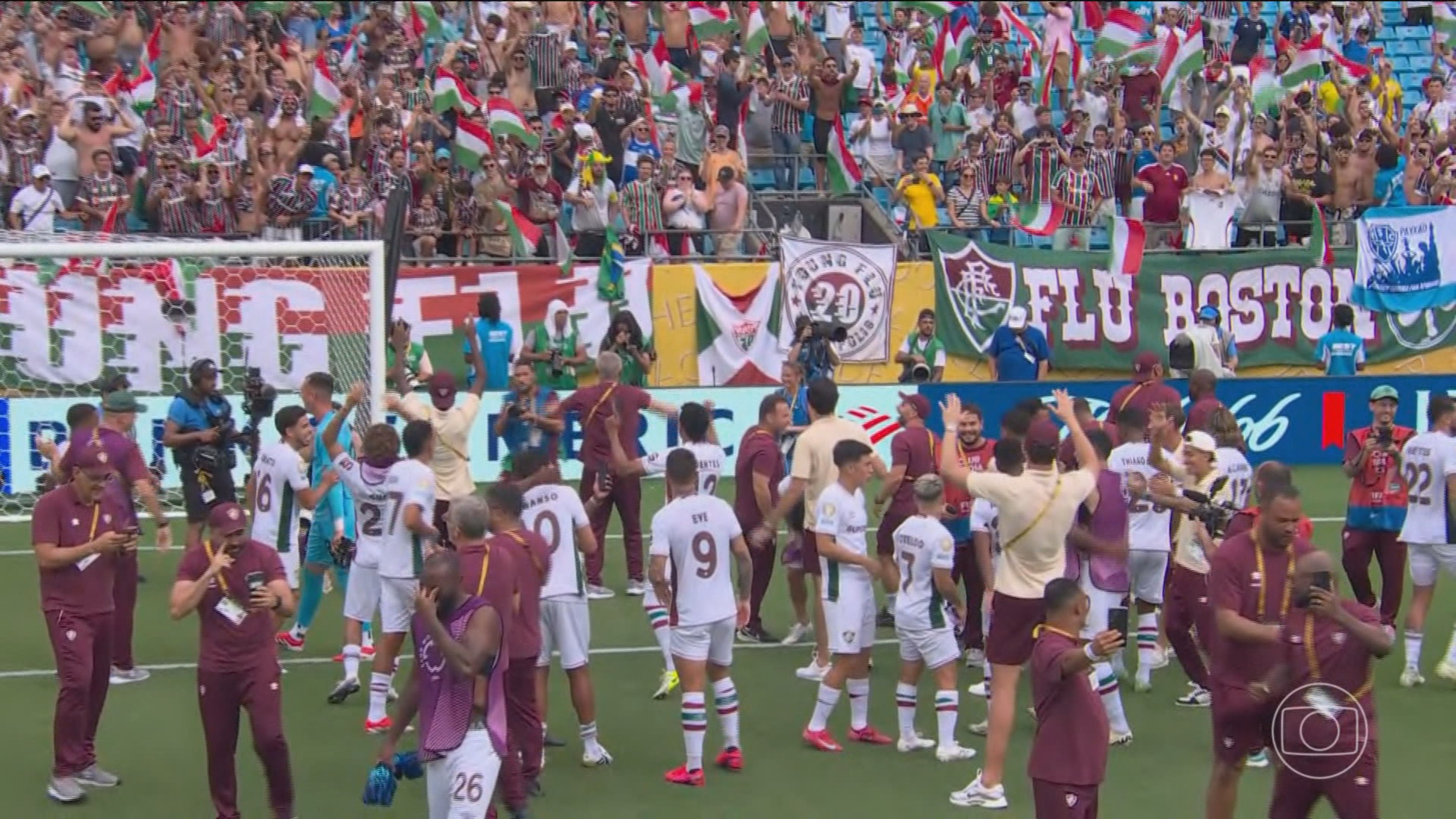 Fluminense vai para as quartas de final da Copa do Mundo de Clubes após vitória de 2 a 0 sobre a Inter de Milão