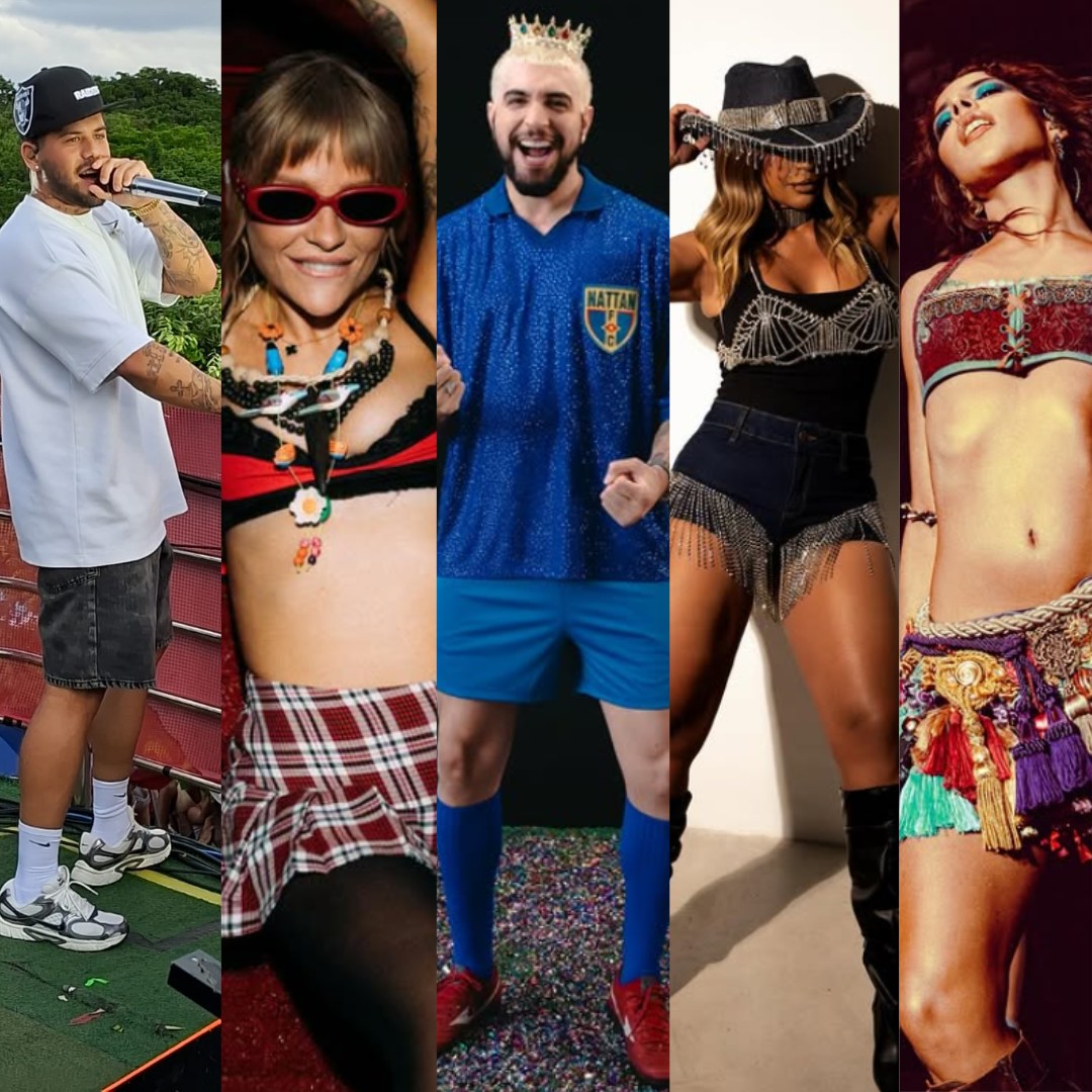 Veja looks de artistas que se apresentaram em blocos de carnaval pelo país