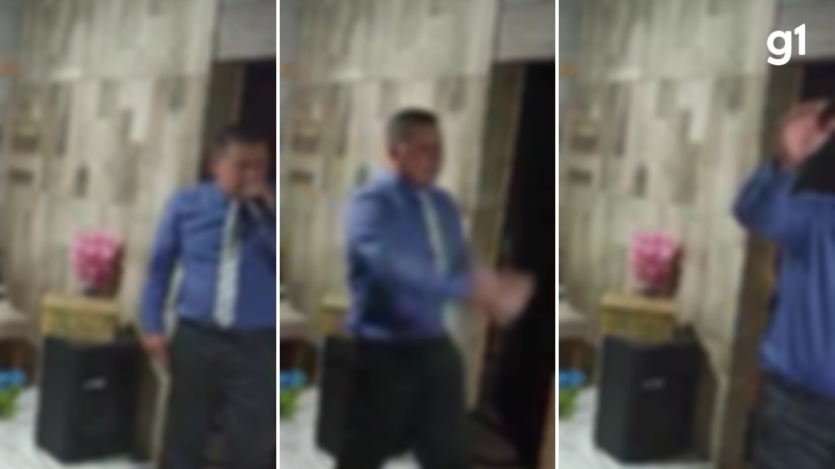 VÍDEO: Fiel morre baleado em igreja durante culto transmitido ao vivo no RS