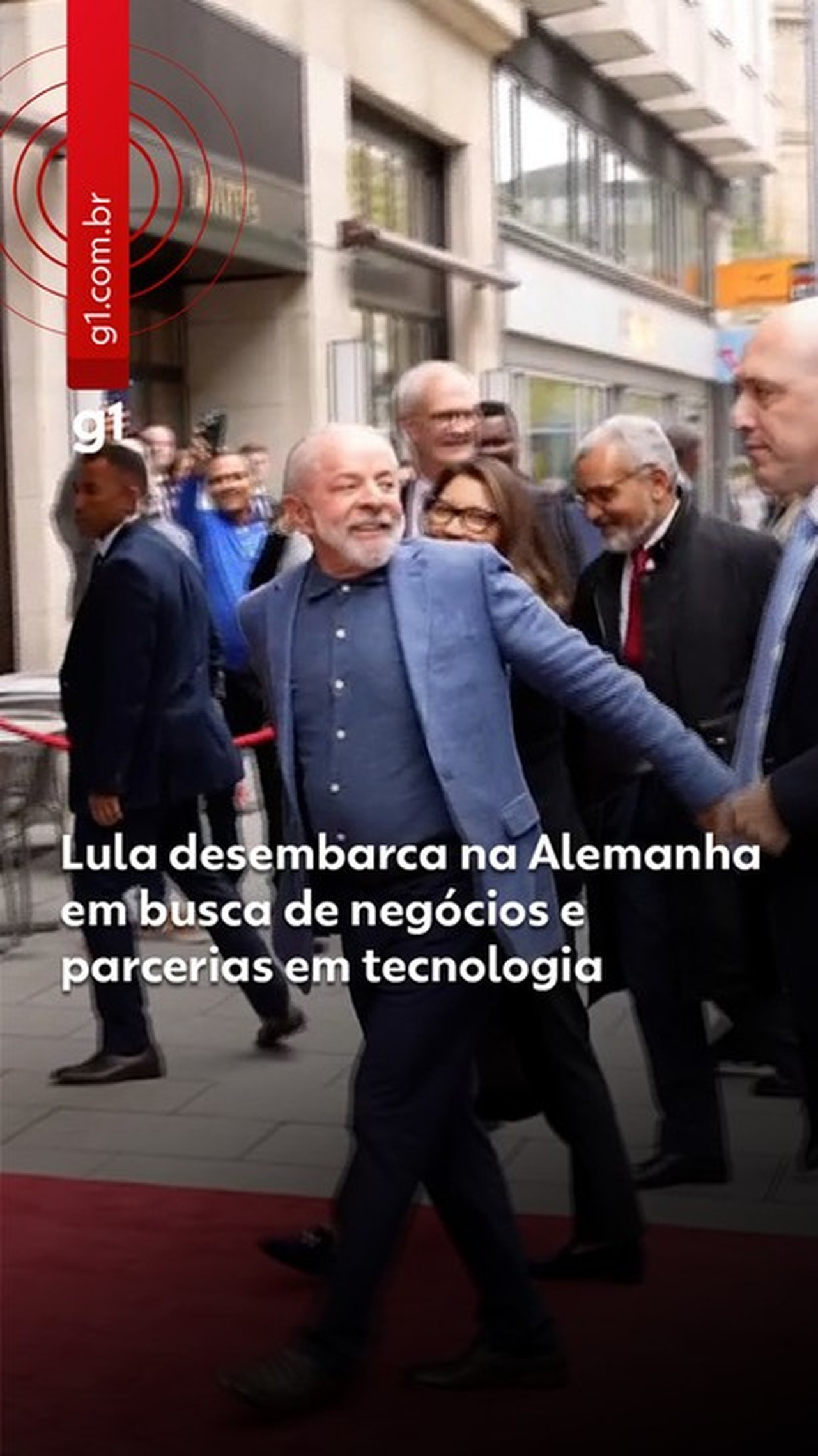 Lula desembarca na Alemanha em busca de negócios e parcerias em tecnologia