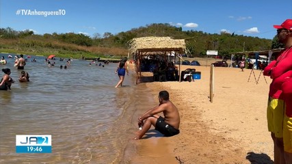 Praia do Coco é o destino de turistas em Babaçulândia