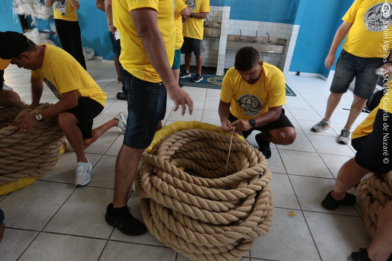 Corda do Círio de Nazaré passa por vistoria neste sábado, 27, em Belém
