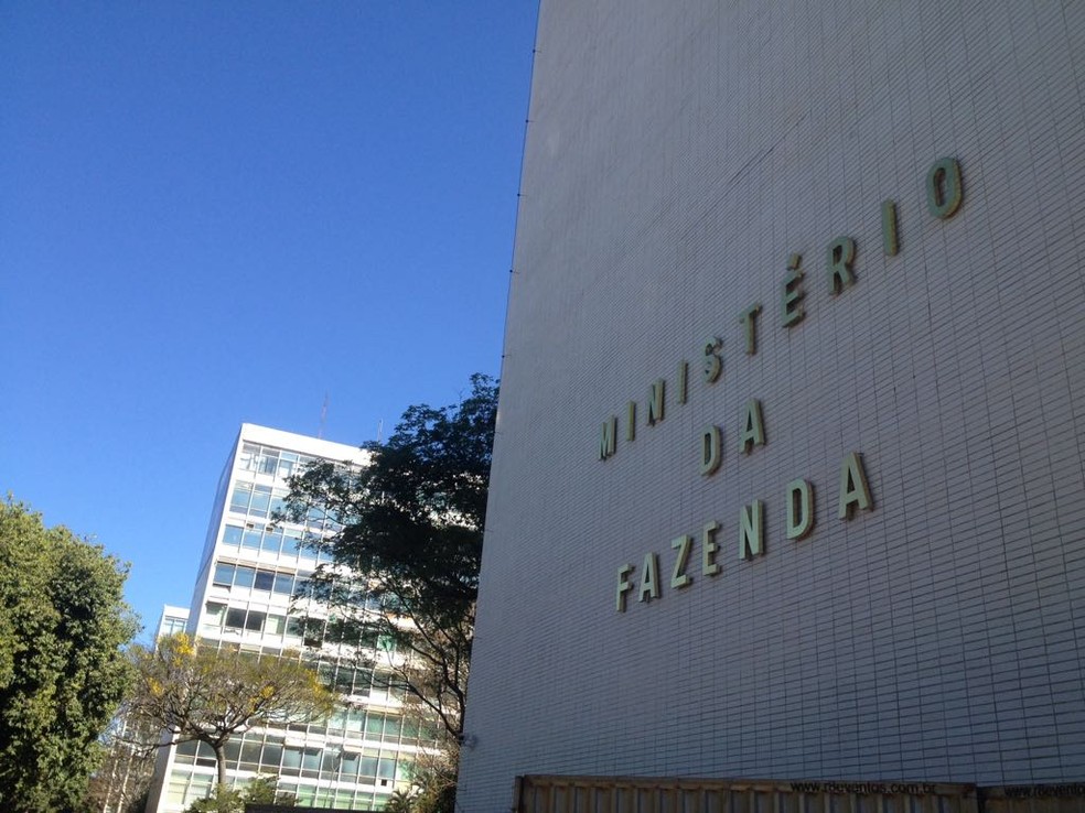 Fachada do Ministério da Fazenda, na Esplanada dos Ministérios — Foto: Bianca Marinho/G1