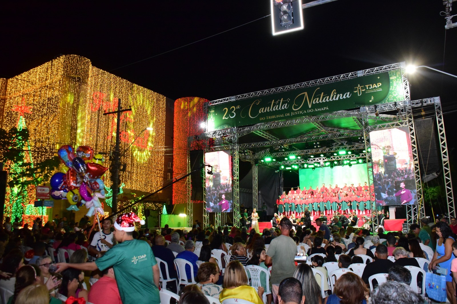 FOTOS: Tjap realiza 23ª edição da Cantata Natalina