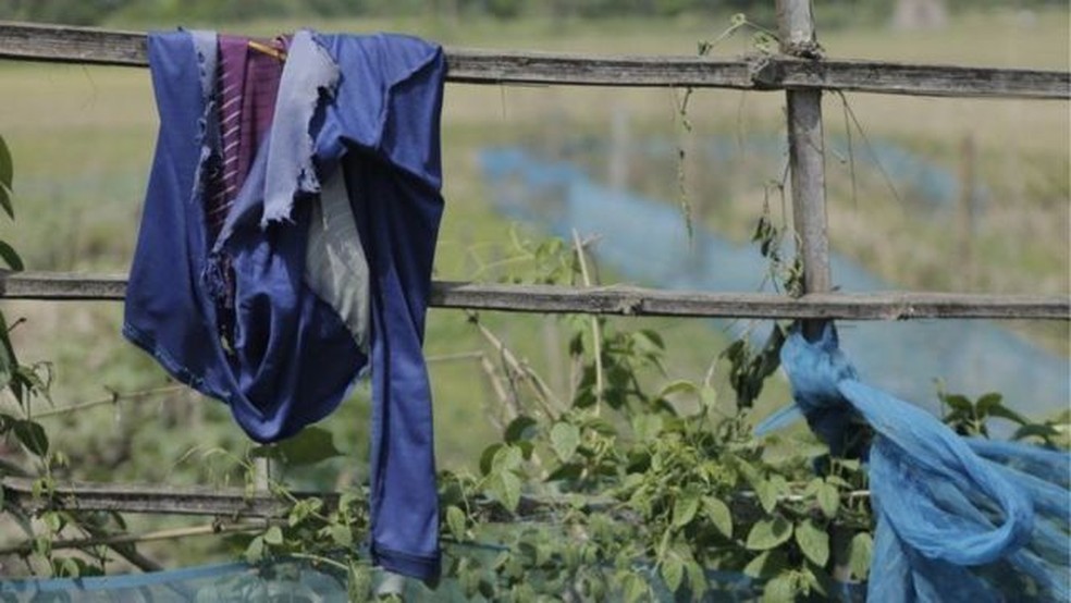 Abdullah vestia camisa do Barcelona quando foi atingido por raio — Foto: SALMAN SAEED via BBC
