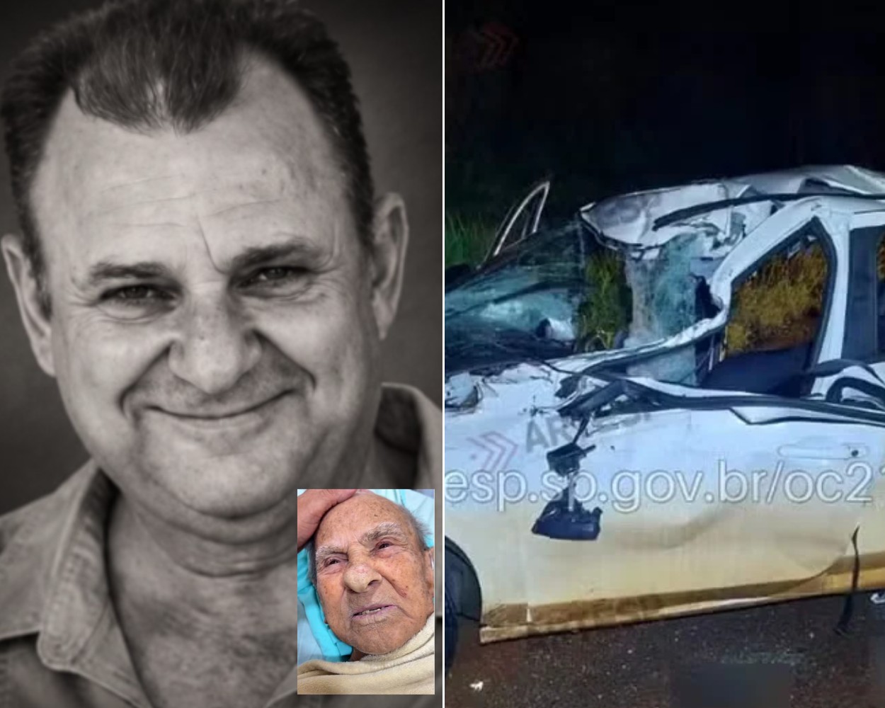Grave acidente mata filho do vovó Anésio em rodovia do interior de SP