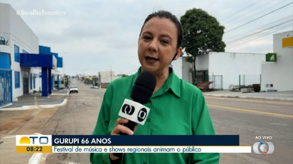 Festival de música regional abre a comemoração aos 66 anos de Gurupi