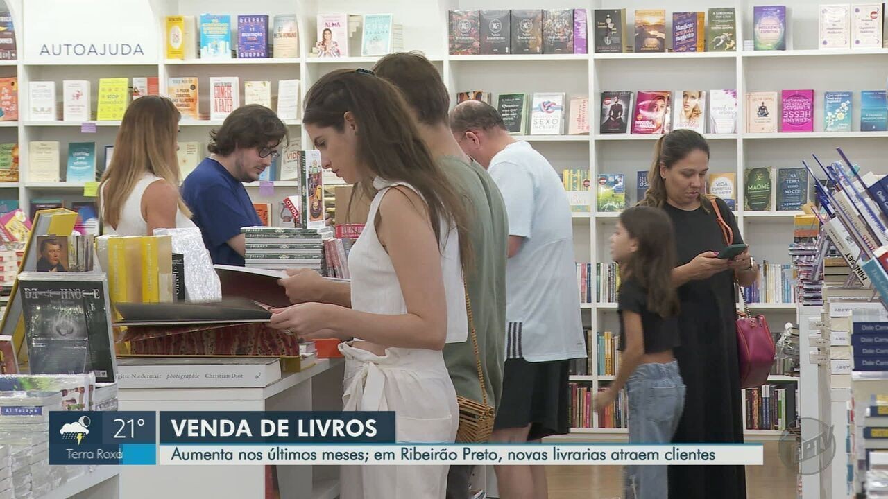Livraria em Ribeirão Preto, SP, incentiva clientes a deixarem notas com ...