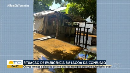 Cidade do Tocantins decreta situação de emergência após fortes chuvas; veja