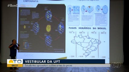 Estudantes aproveitam aulão antes do vestibular da UFT
