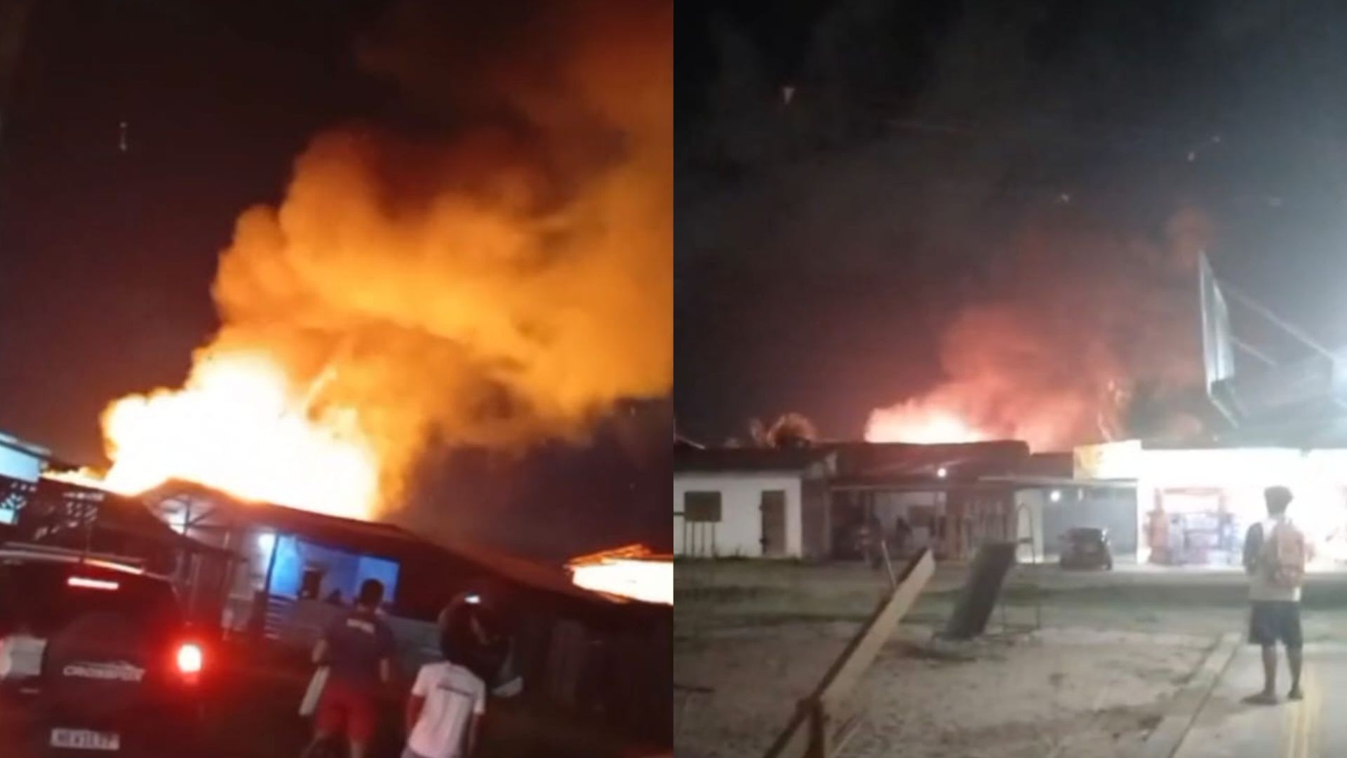 Incêndio destrói casa e deixa sete pessoas desabrigadas em Macapá