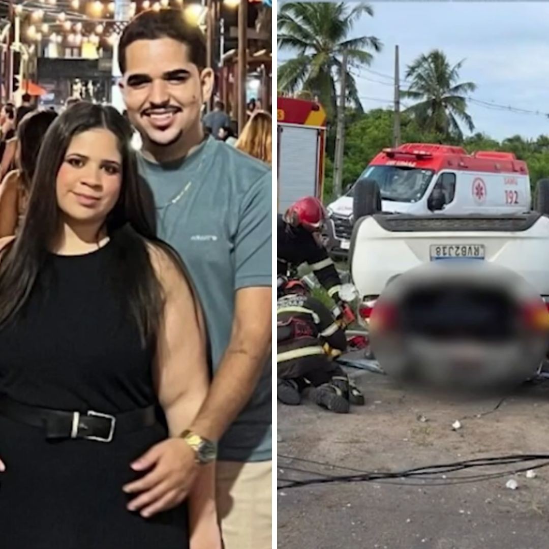 Casal morre em acidente na AL-101 Sul e outras duas pessoas ficam feridas