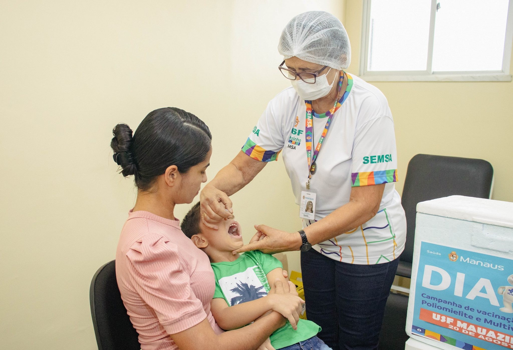 Manaus inicia campanha de vacinação contra a pólio na segunda-feira (27)