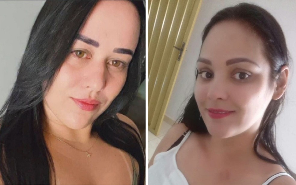 Jeanny Leonel Ribeiro da Silva e Polianna da Silva Laureano, vítimas de feminicídio, em Goiás — Foto: Reprodução/TV Anhanguera e Instagram de Polianna da Silva Laureano